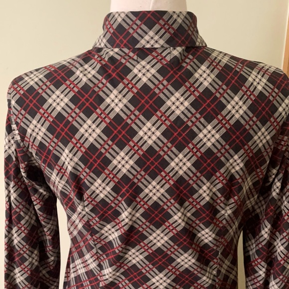 Eve Gravel Plaid Shirt, Size M - Picture 8 of 15